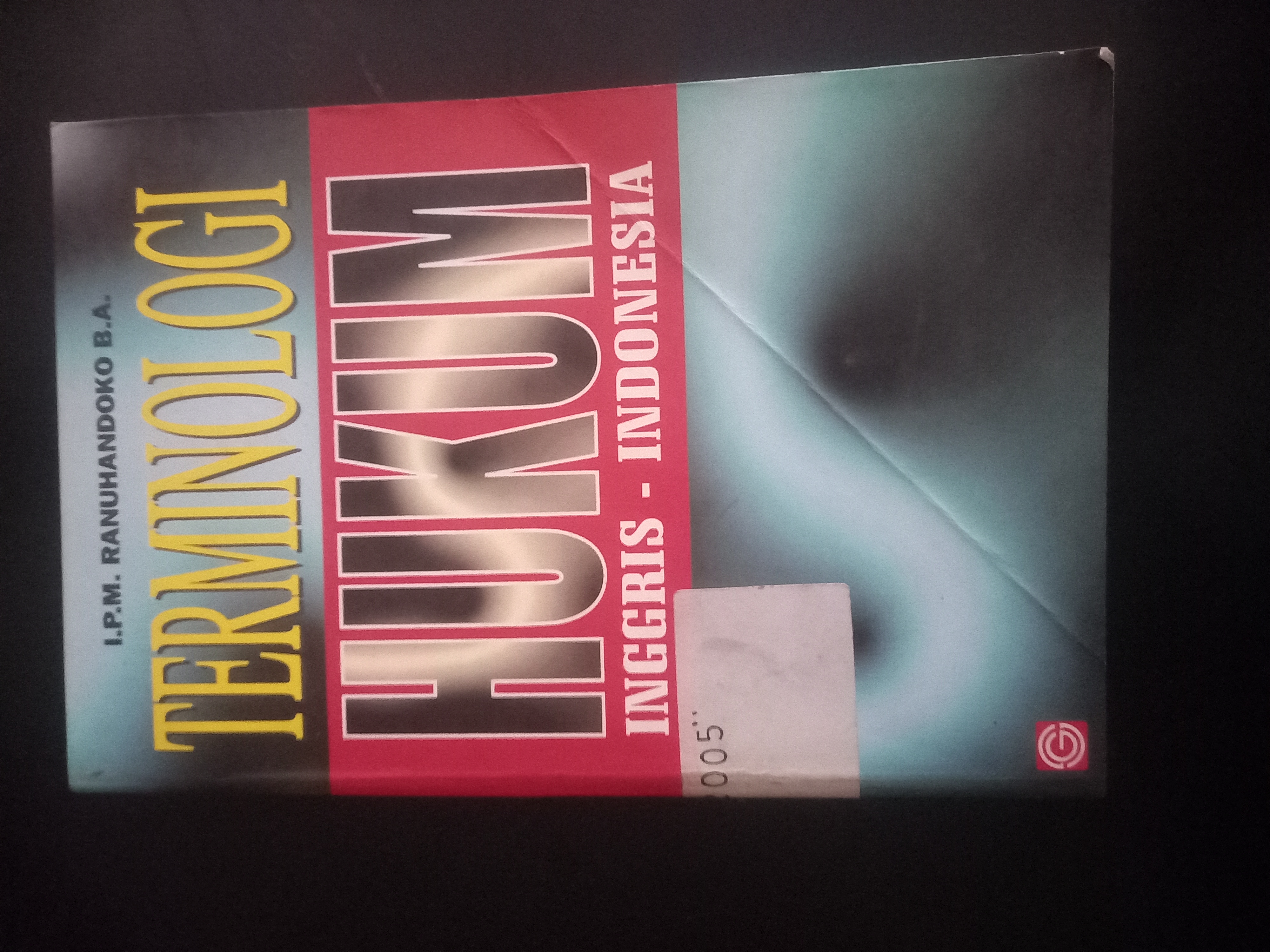 Cover Terminologi Hukum