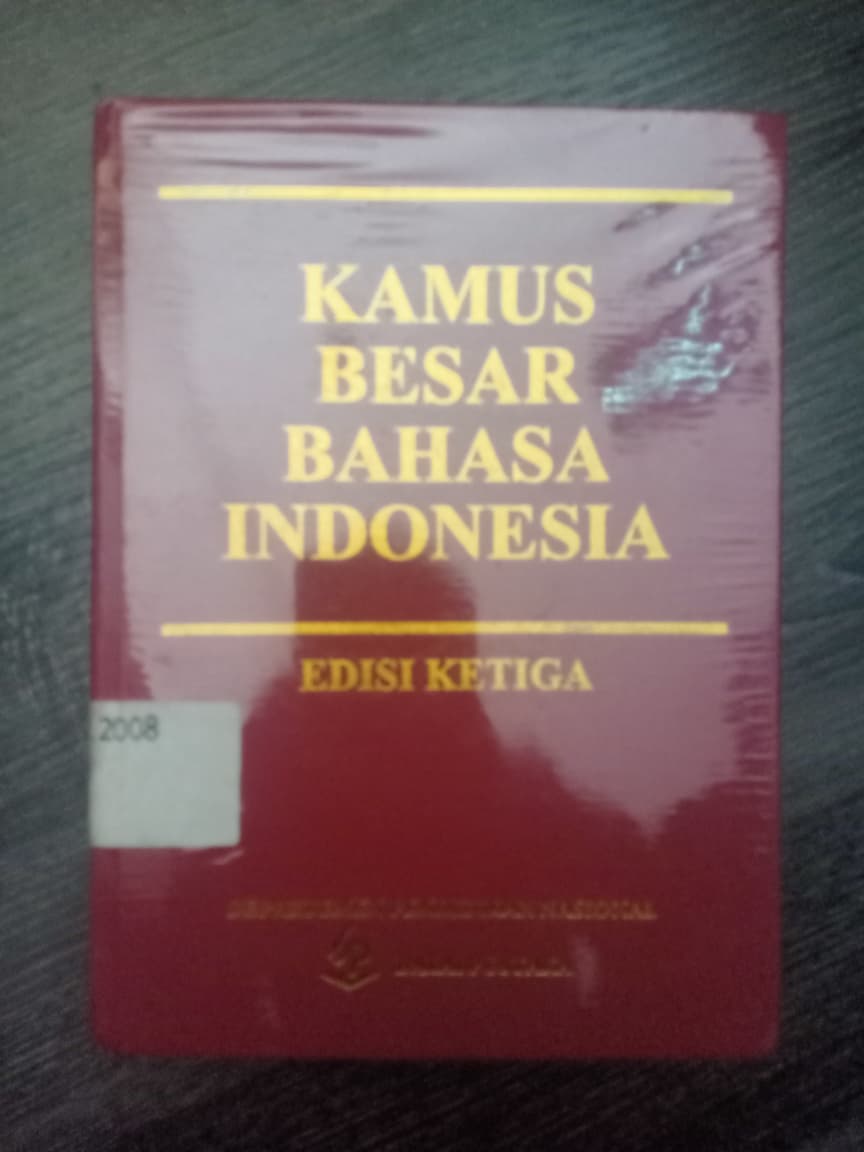 Cover Kamus Besar Bahasa Indonesia