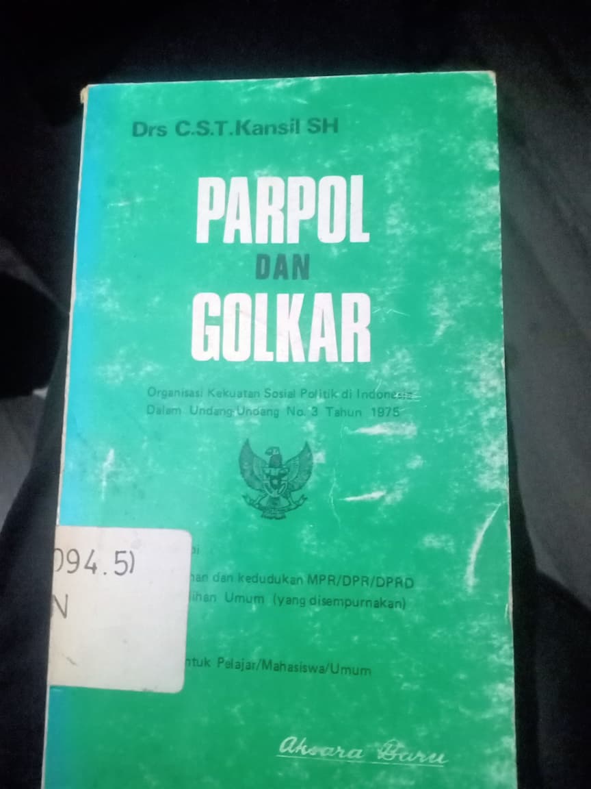 Cover Parpol dan Golkar