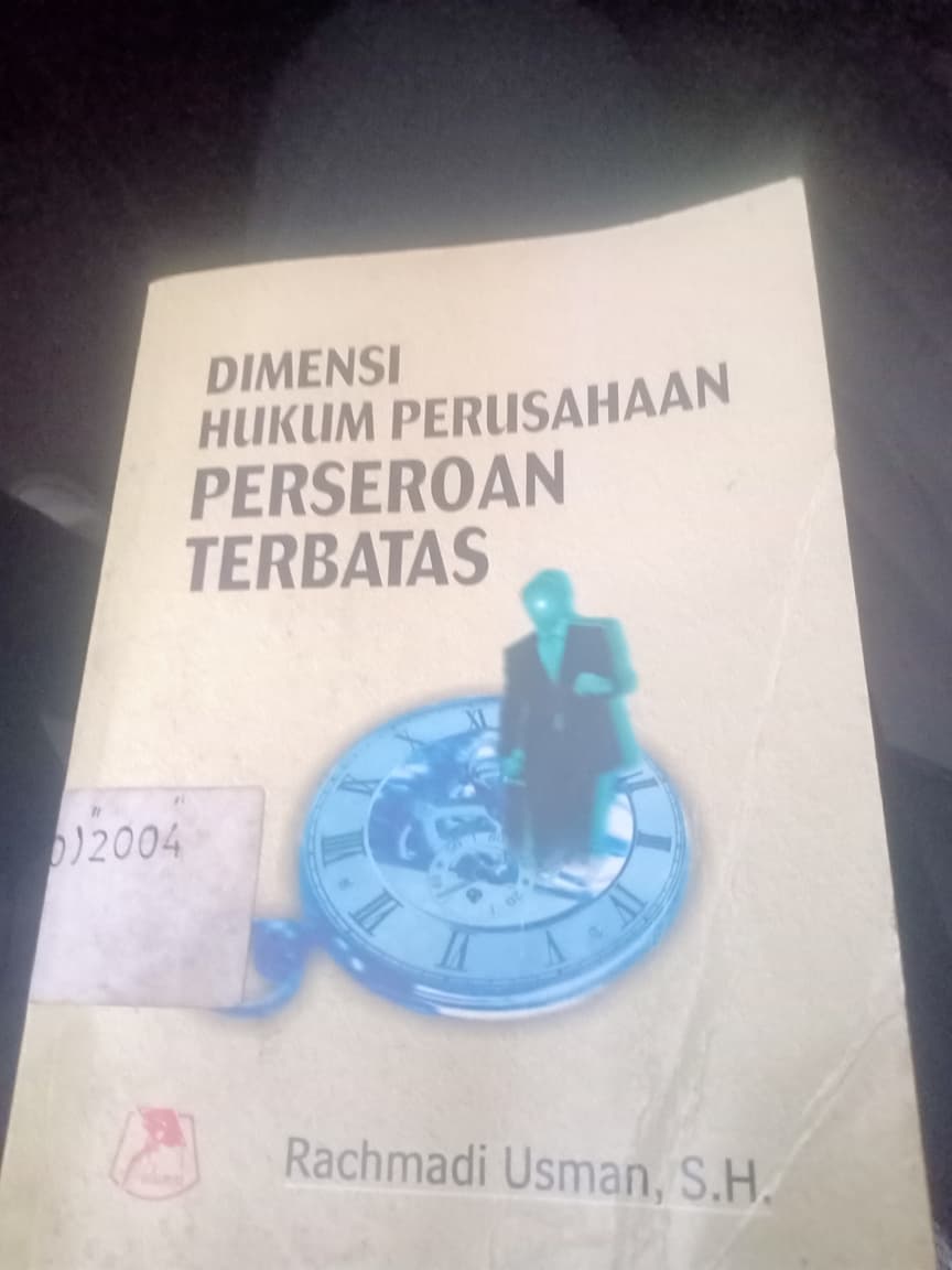 Cover Dimensi Hukum Perusahaan Perseroan Terbatas