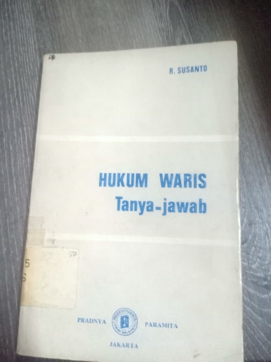 Cover Hukum Waris Tanya-Jawab