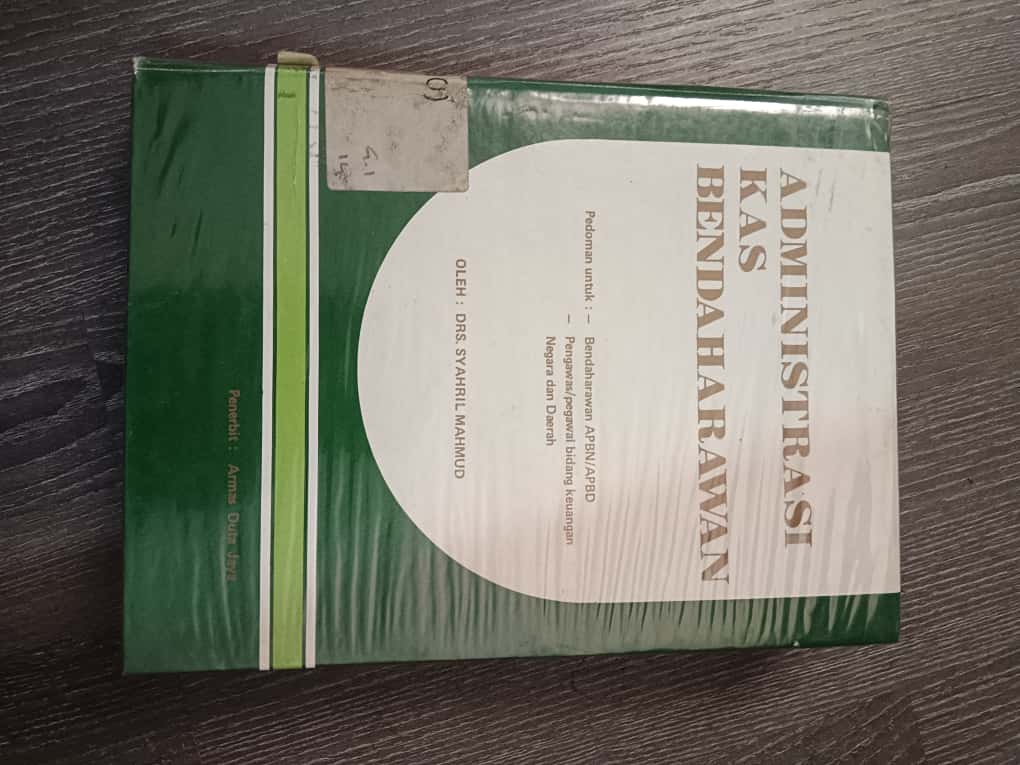 Cover Administrasi Kas Bendaharawan