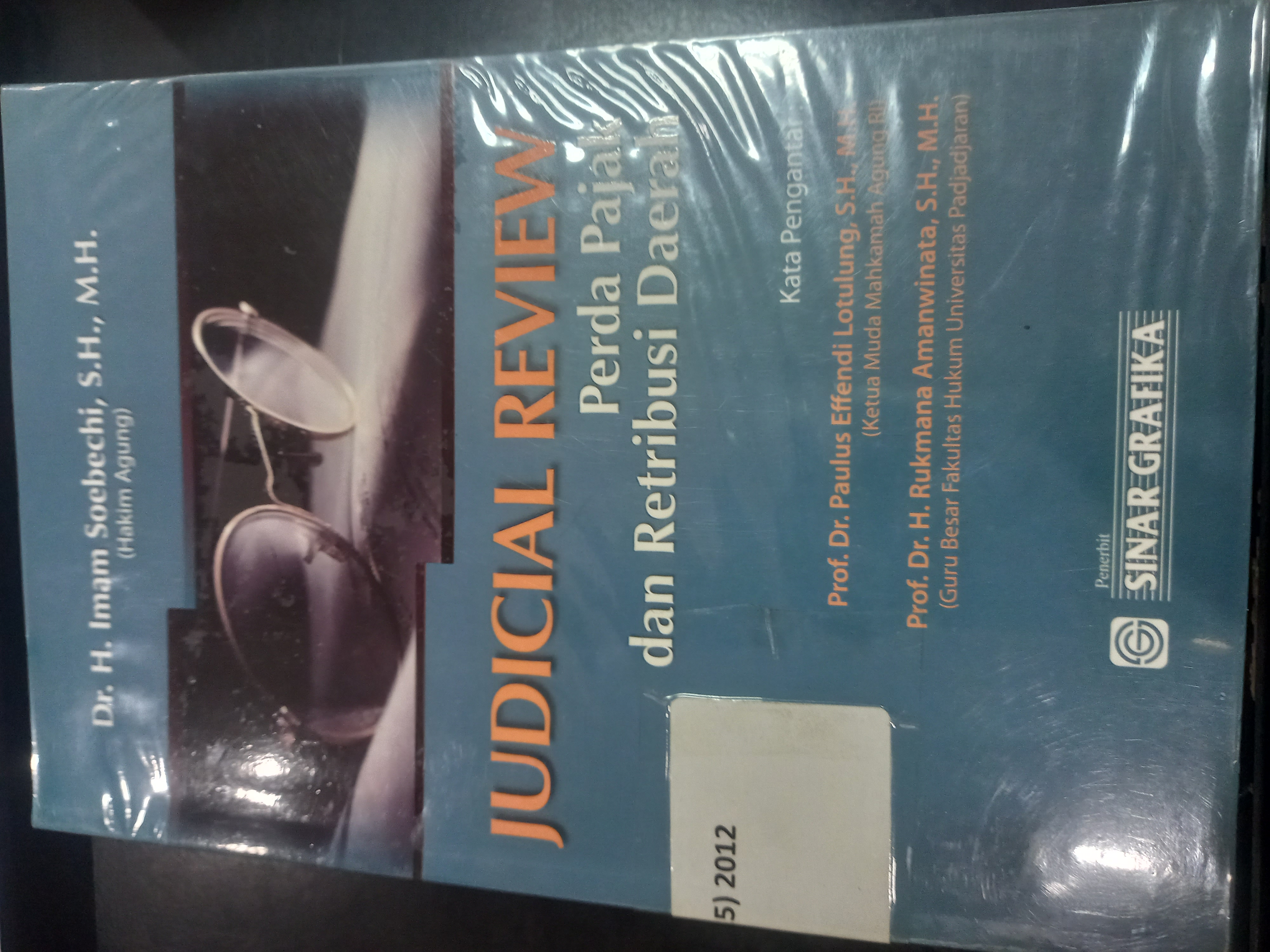 Cover Juduicial Review Perda Pajak Dan Retribusi Daerah
