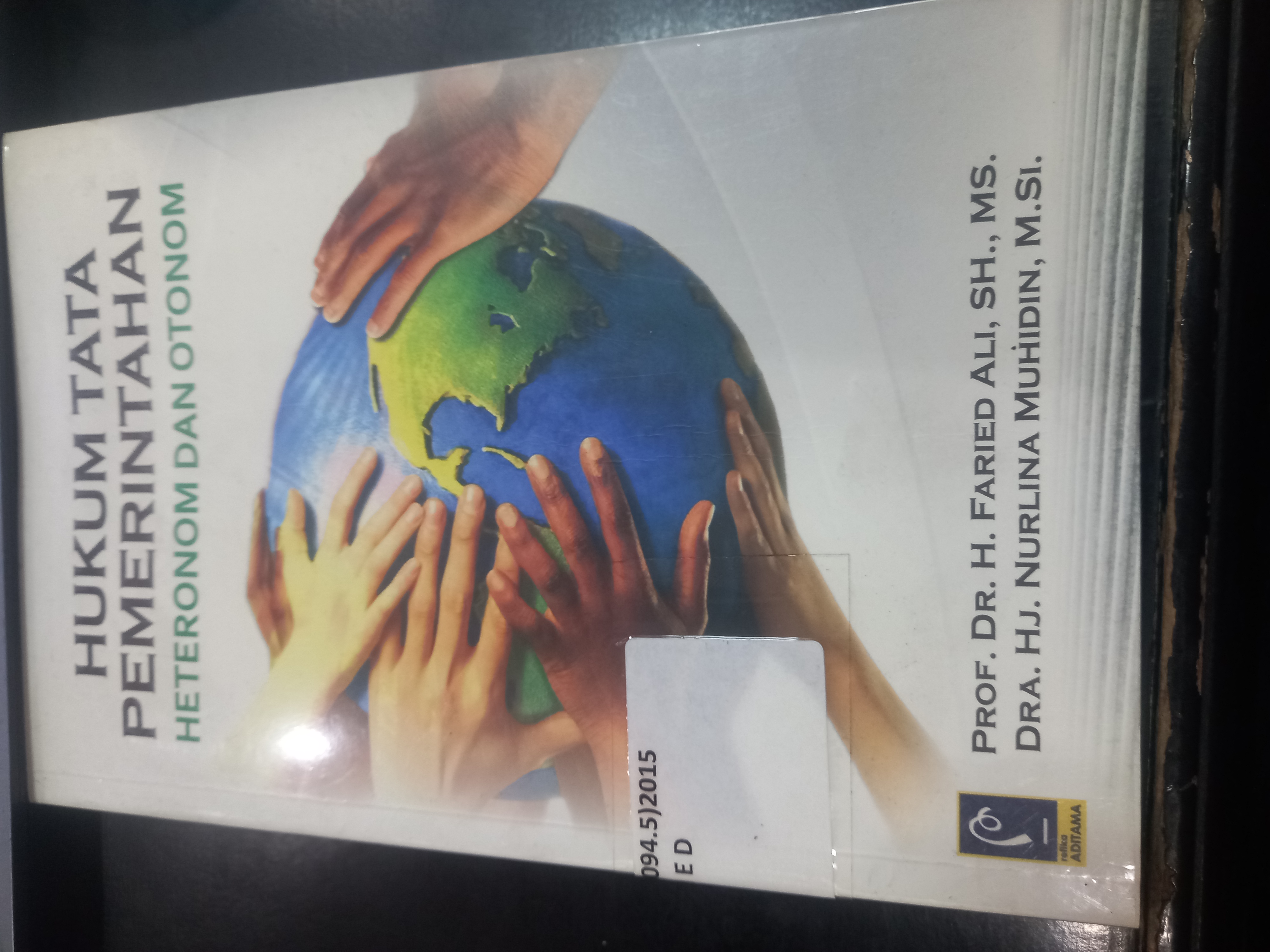 Cover Hukum Tata Pemerintahan Heteronom Dan Otonom