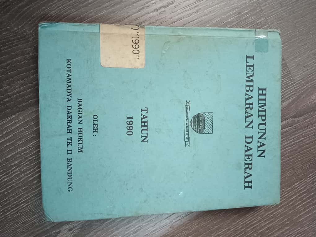 Cover Himpunan Lembaran Daerah