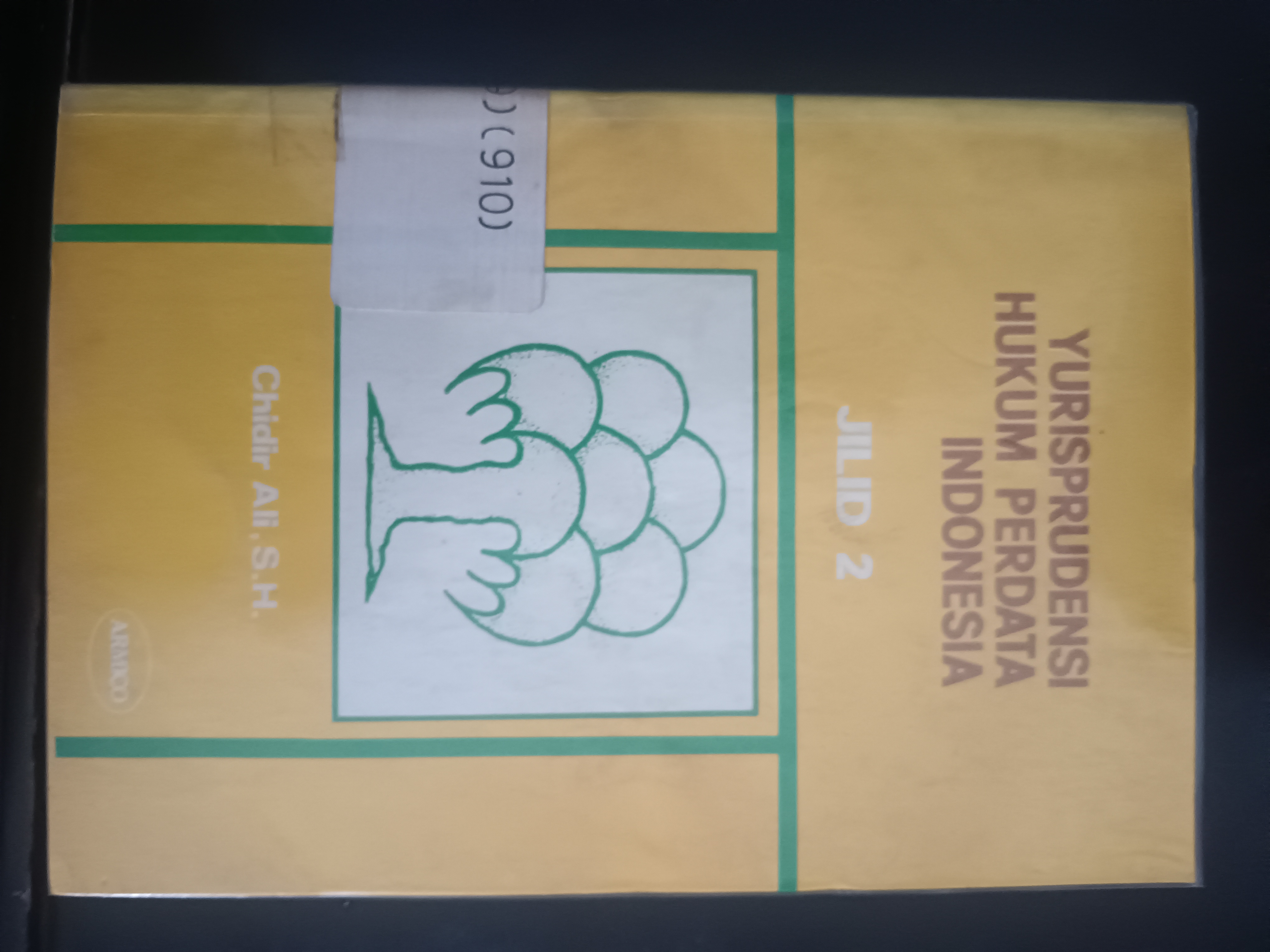 Cover Yurisprudensi Hukum Perdata Indonesia Jilid 2