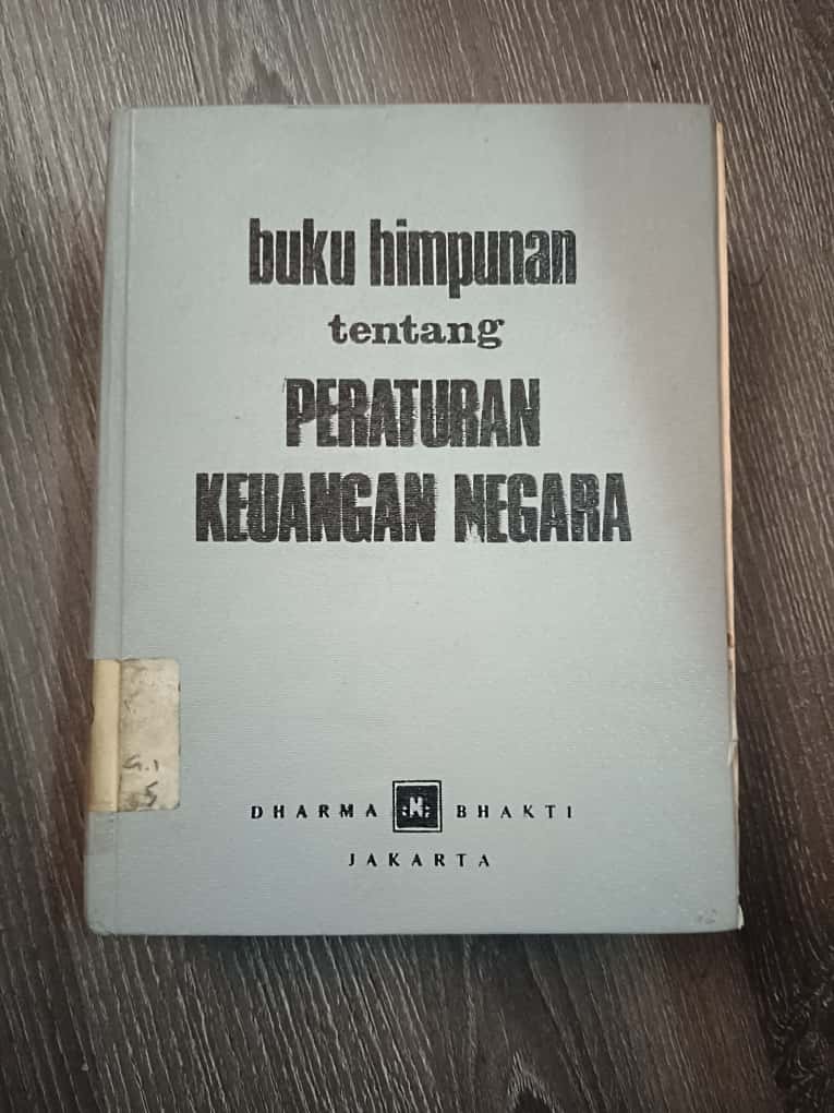 Cover Buku Himpunan Tentang Peraturan Keuangan Negara