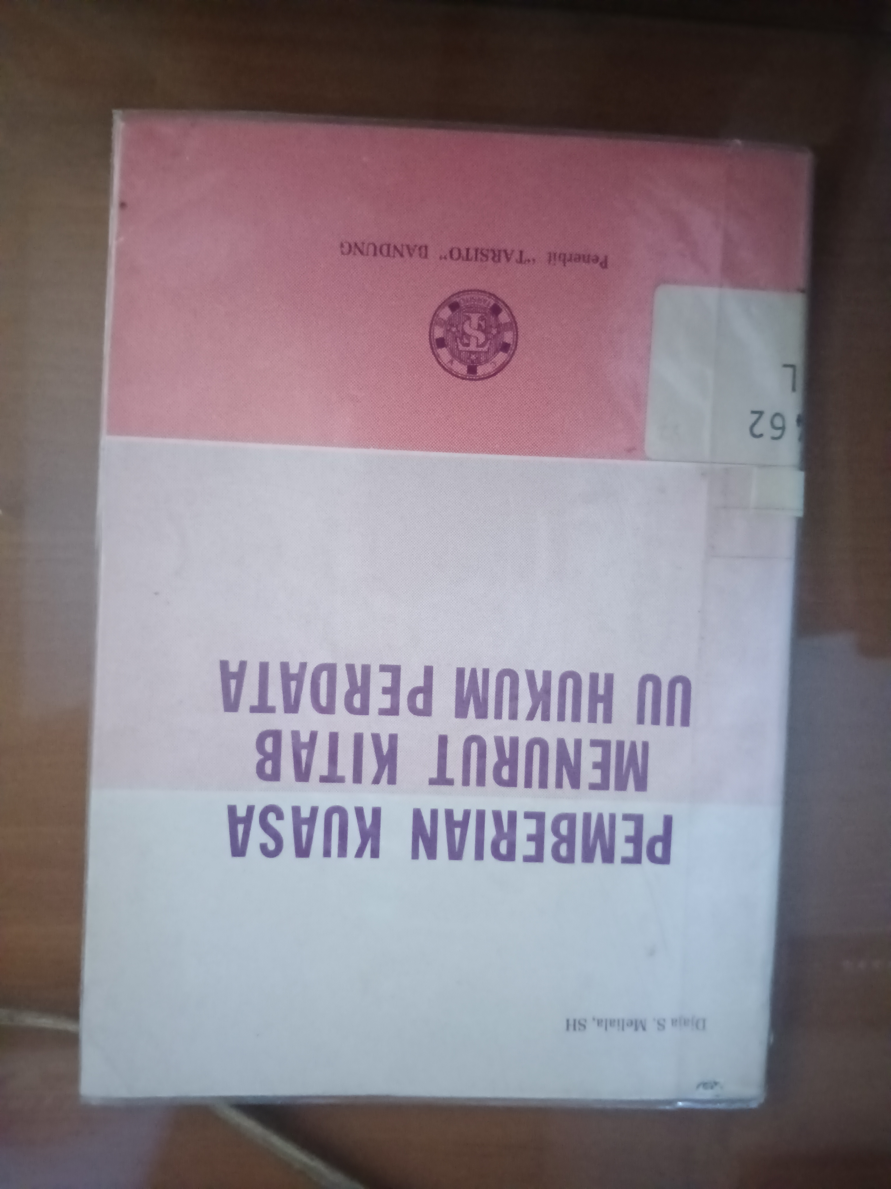 Cover Pemberian Kuasa Menurut Kitab UU Hukum Perdata