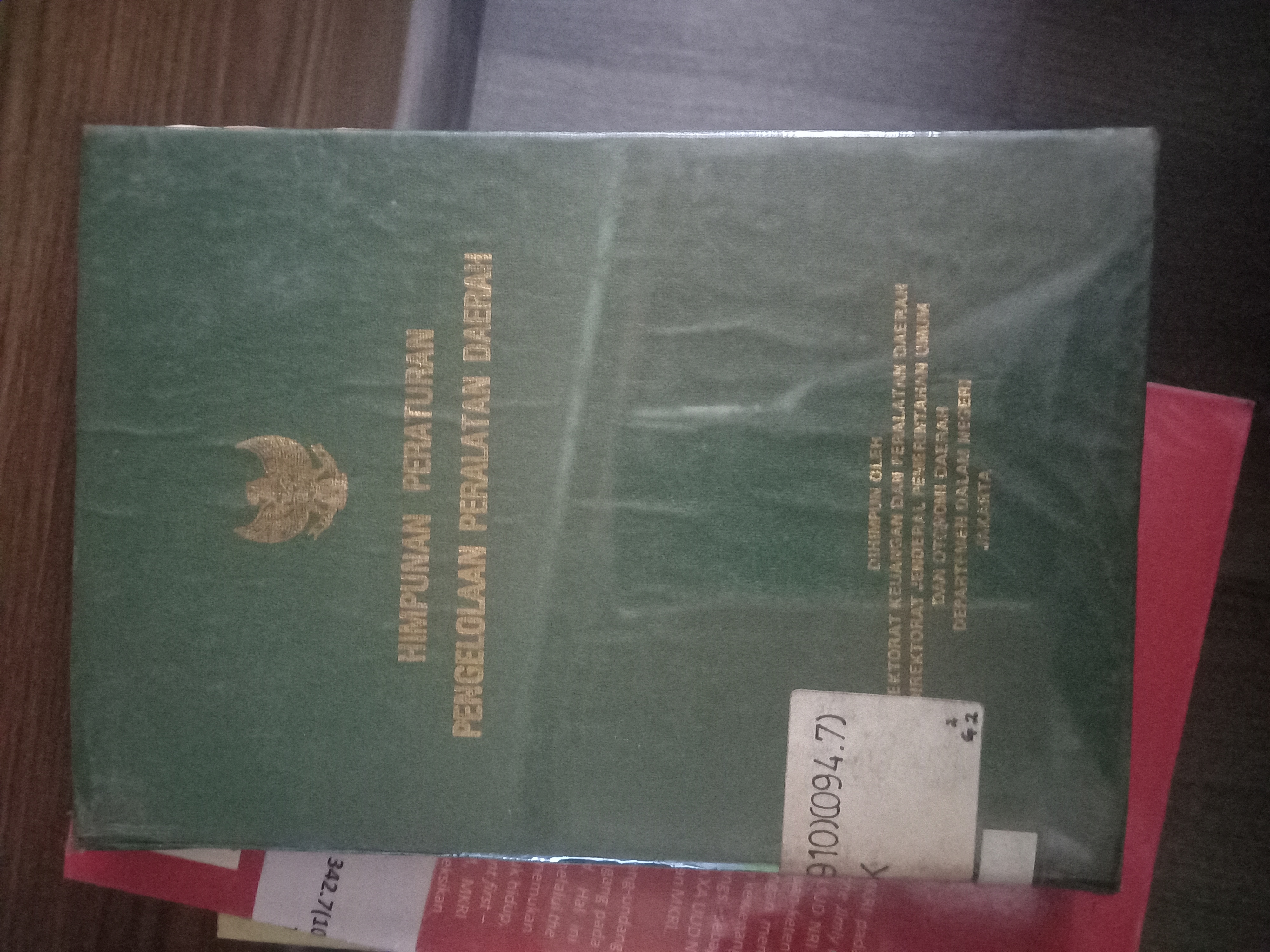 Cover Himpunan Peraturan Pengelolaan Peralatan Daerah