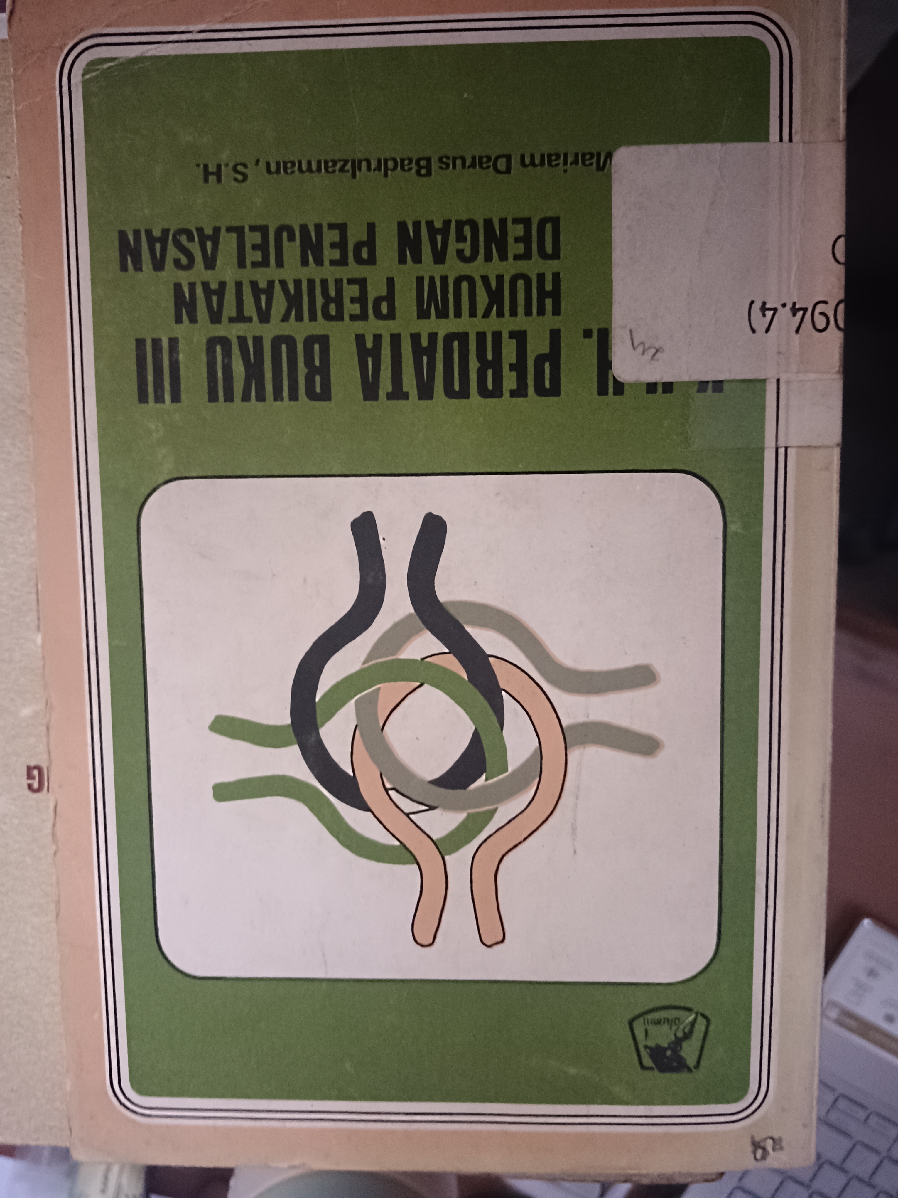 Cover K.U.H Perdata Buku III Hukum Perikatan Dengan Penjelasan