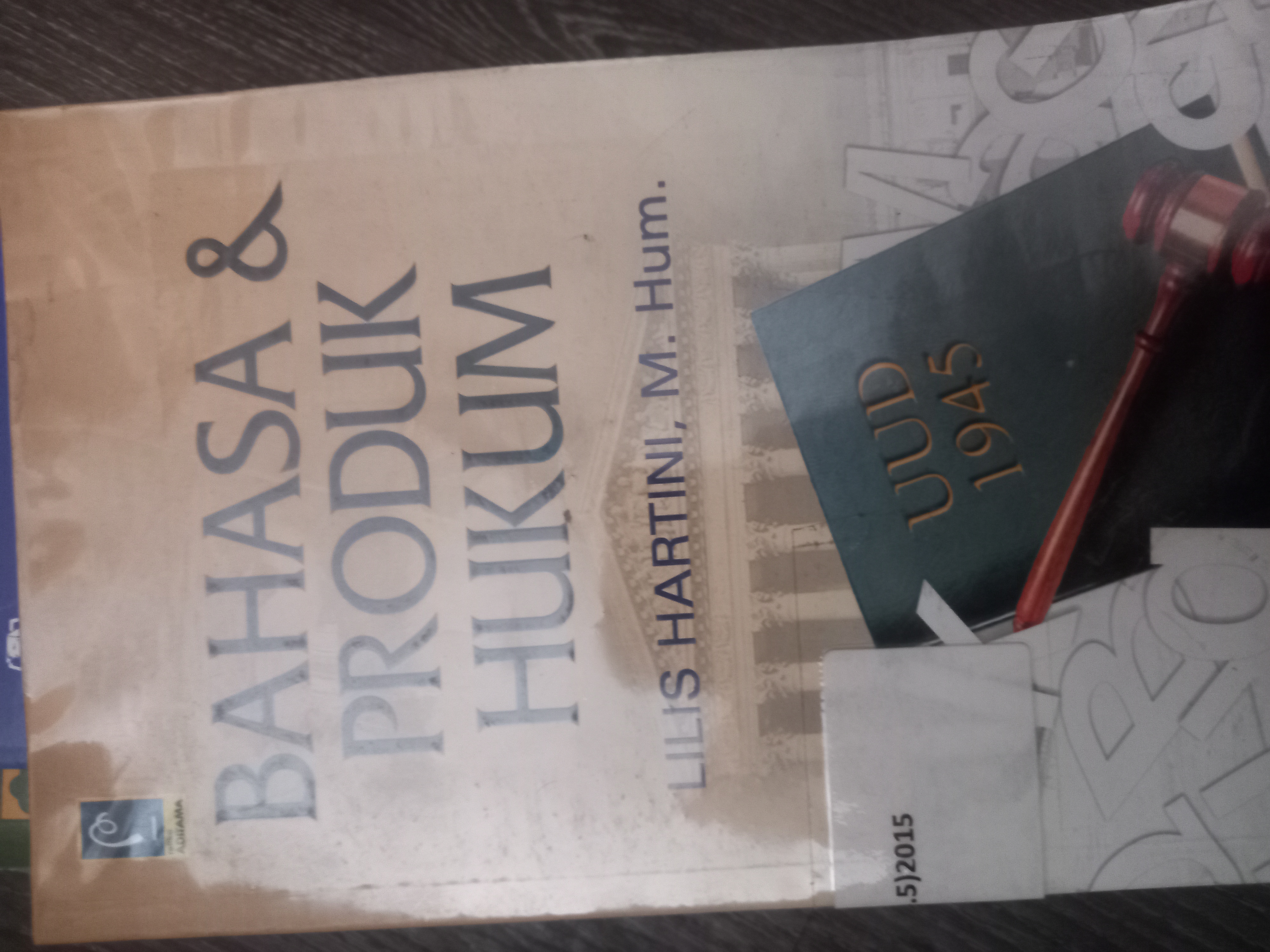 Cover Bahasa & Produk Hukum