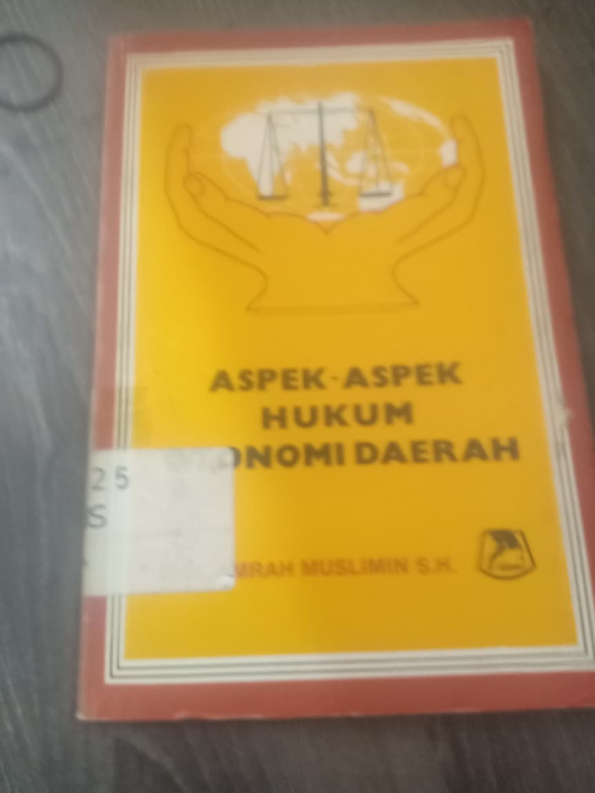 Cover Aspek-aspek Hukum Ekonomi Daerah