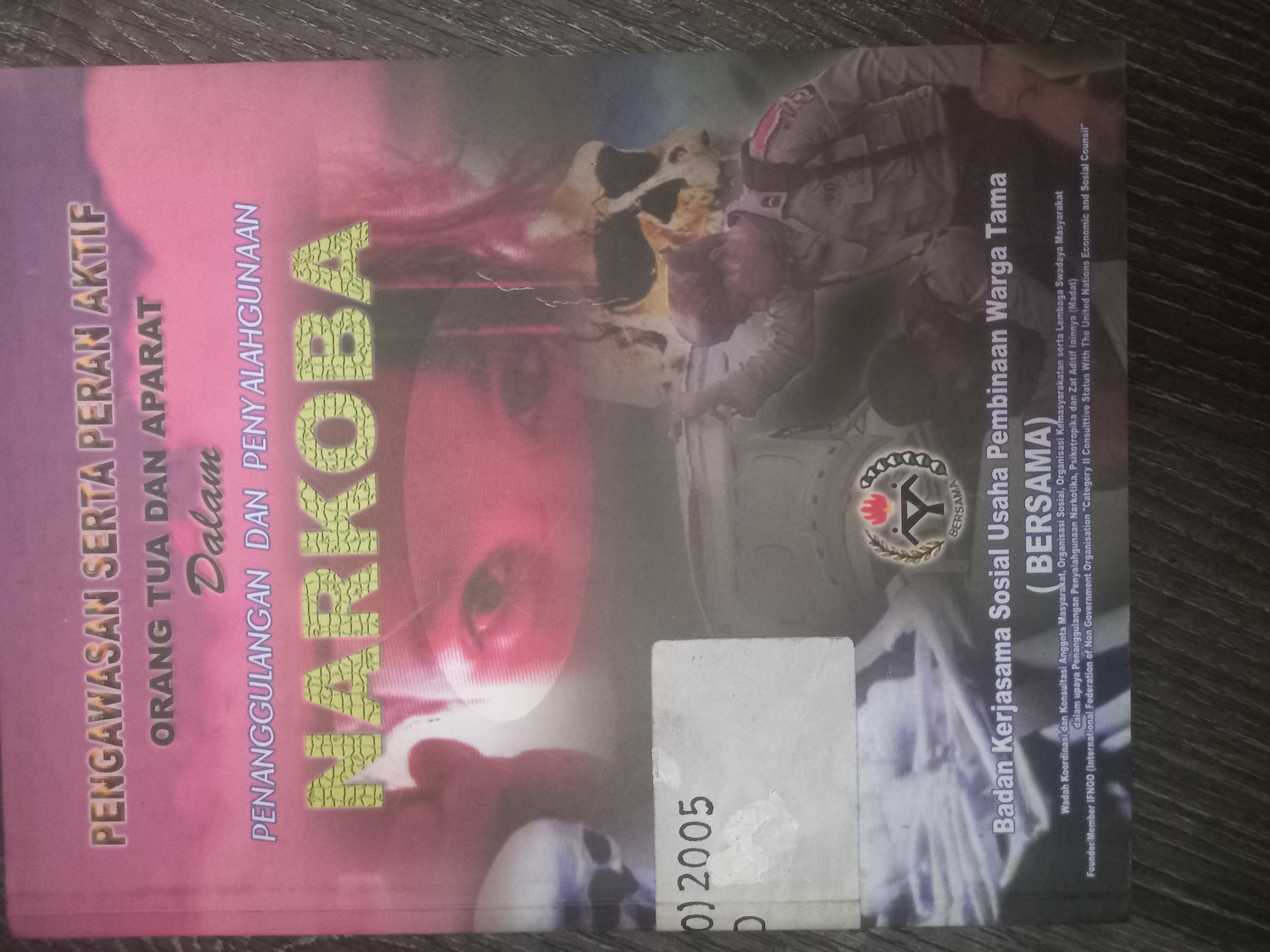 Cover Pengawasan Serta Peran Aktif Orang Tua Dan Aparat Dalam Penanggulangan Dan Penyalahgunaan Narkoba