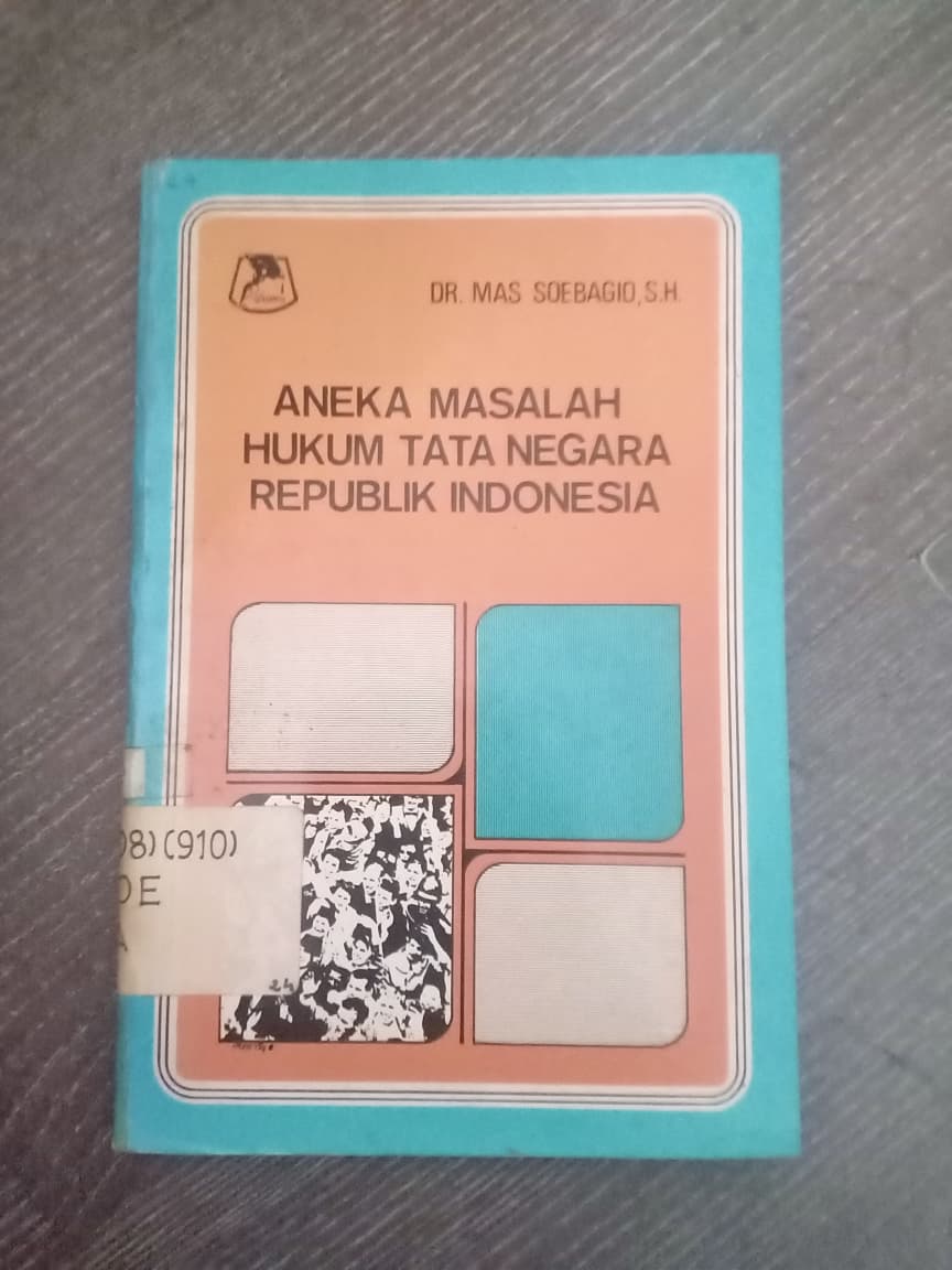 Cover Aneka Masalah Hukum Tata Negara Republik Indonesia