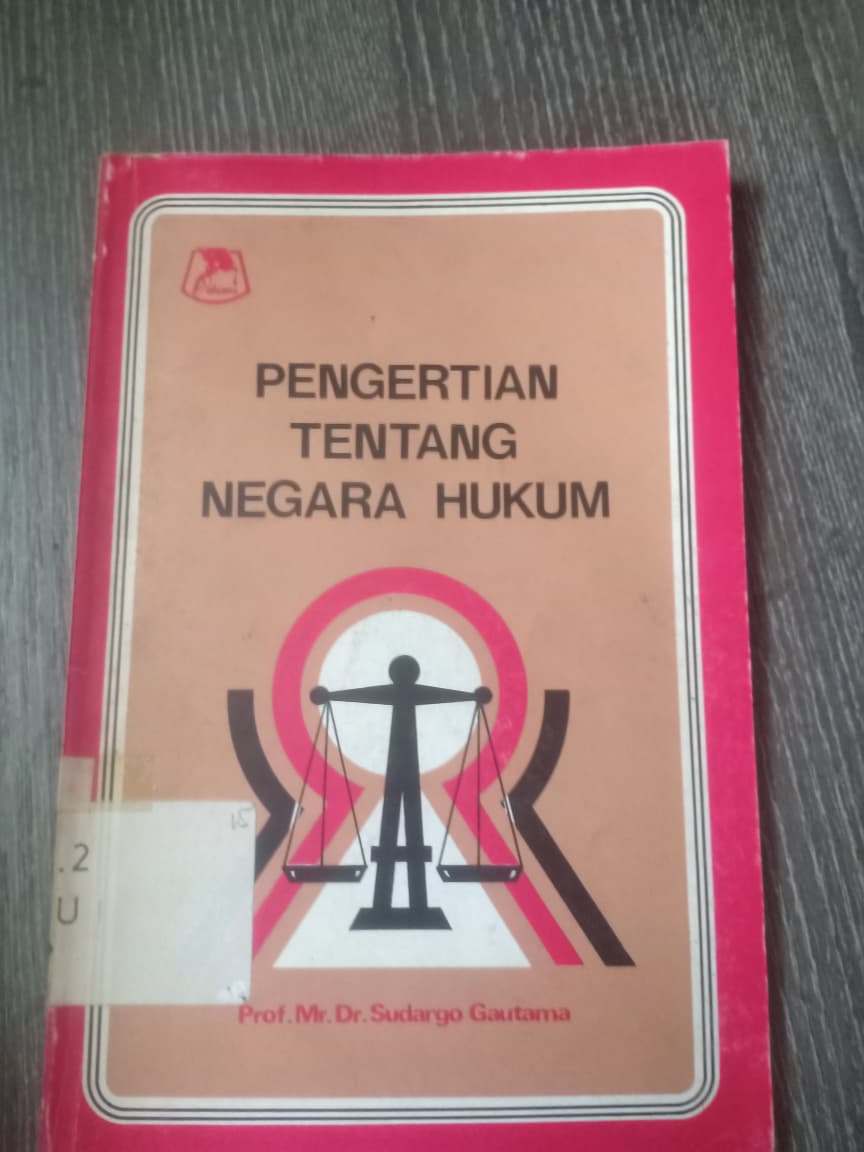 Cover Pengertian Tentang Negara Hukum