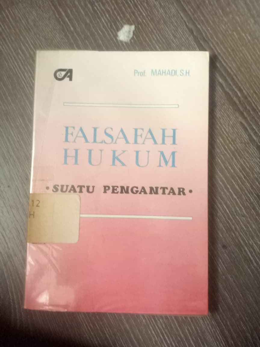 Cover Filsafah Hukum
