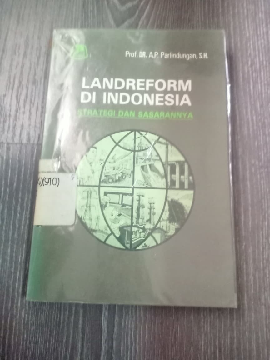 Cover Landreform Di Indonesia Strategi Dan Sasarannya