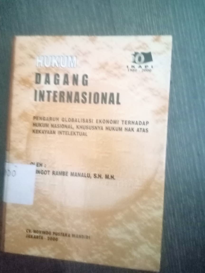 Cover Hukum Dagang Internasional