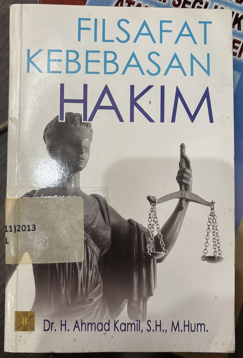 Cover Filsafat kebebasan Hakim