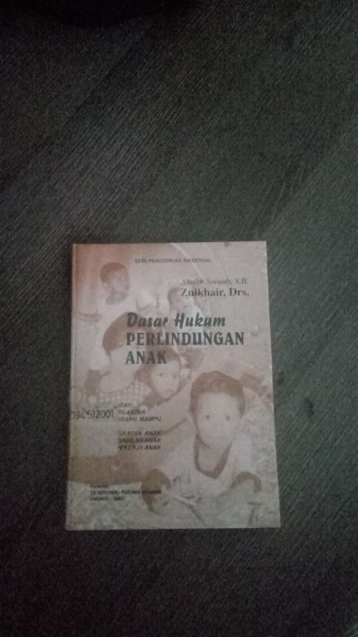Cover Dasar Hukum Perlindungan Anak