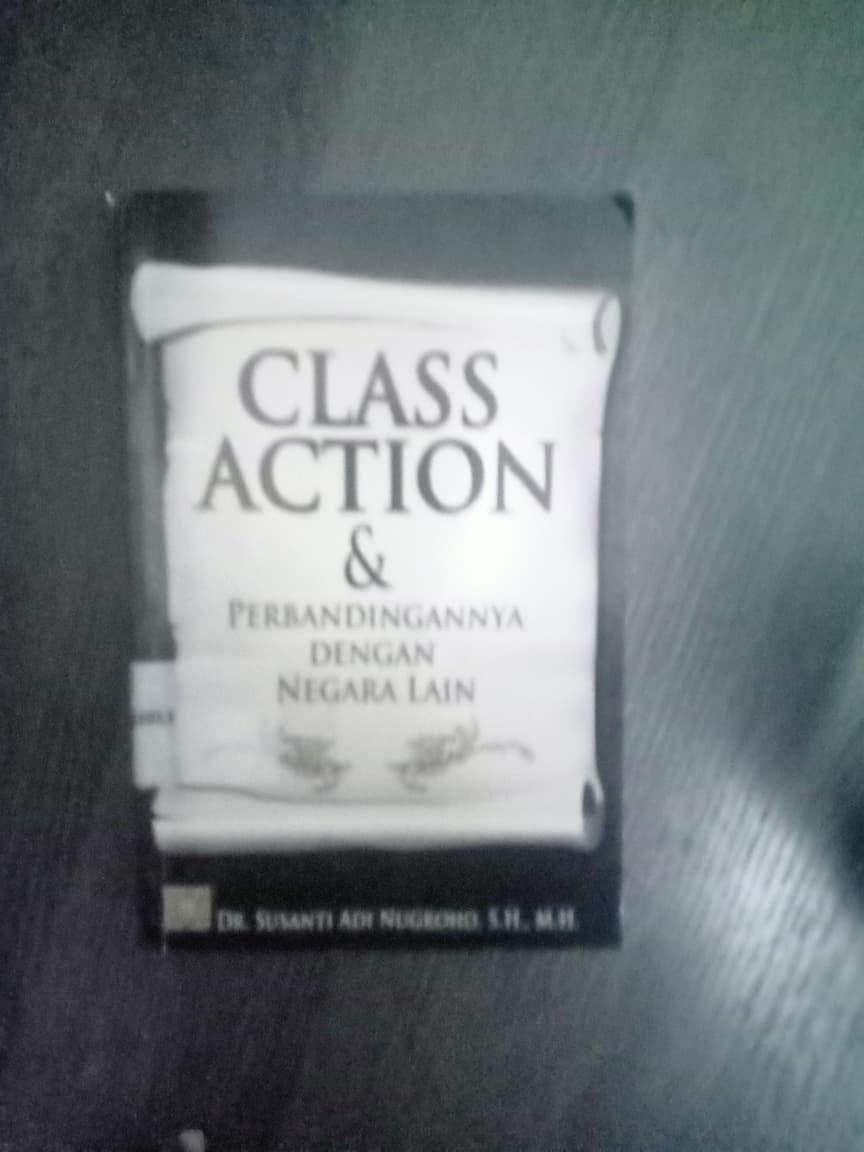 Cover Class Action & Perbandingannya Dengan Negara Lain