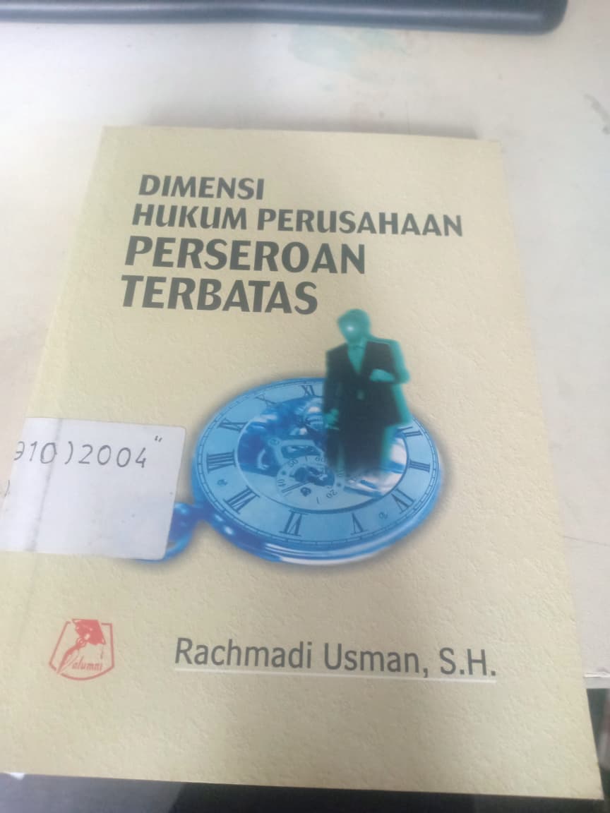 Cover Dimensi Hukum Perusahaan Perseroan Terbatas
