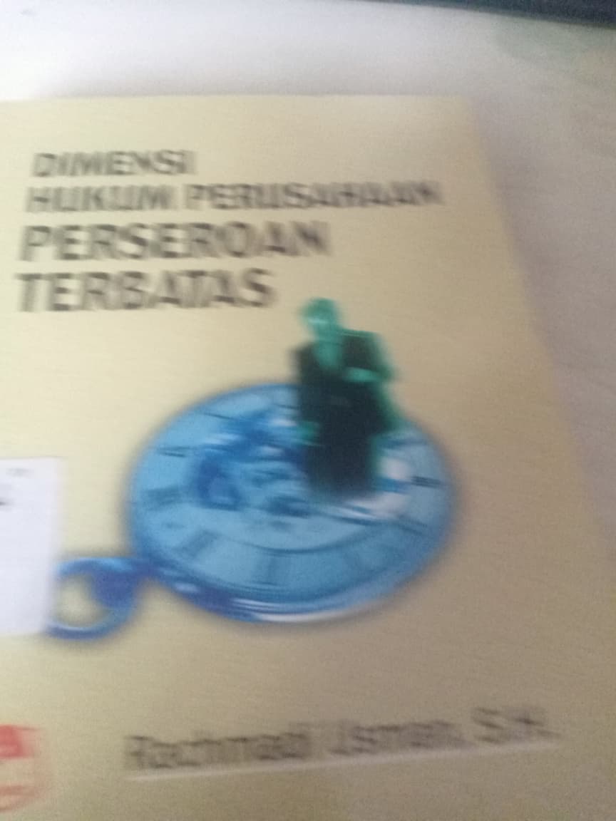 Cover Dimensi Hukum Perusahaan Perseroan Terbatas