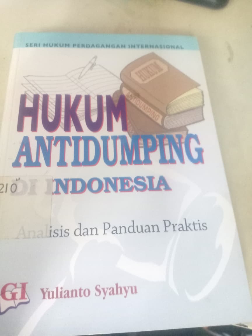 Cover Hukum Antidumping Di Indonesia