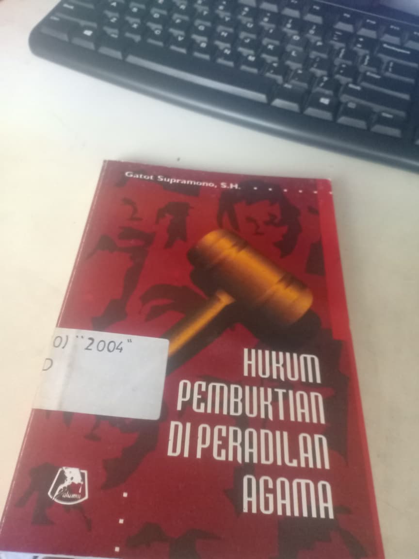 Cover Hukum Pembuktian Di Peradilan Agama
