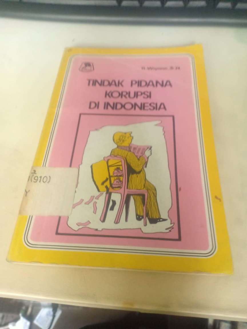 Cover Tindak Pidana Korupsi Di Indonesia