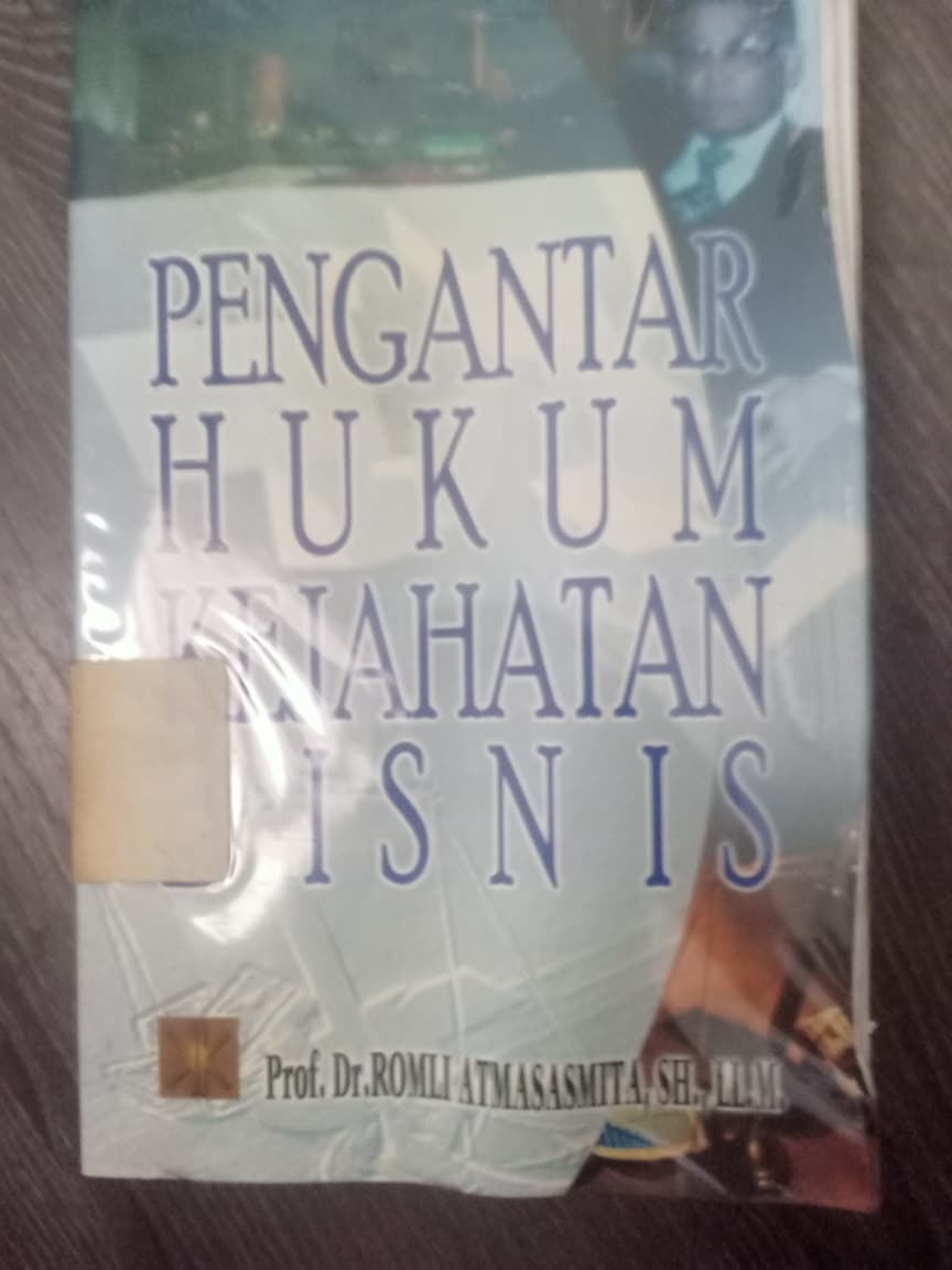 Cover Pengantar Hukum Kejahatan Bisnis