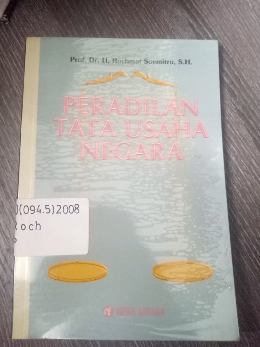 Cover Peradilan Tata Usaha Negara