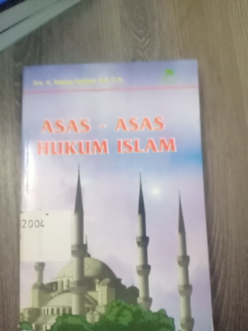 Cover Asas-asas Hukum Islam