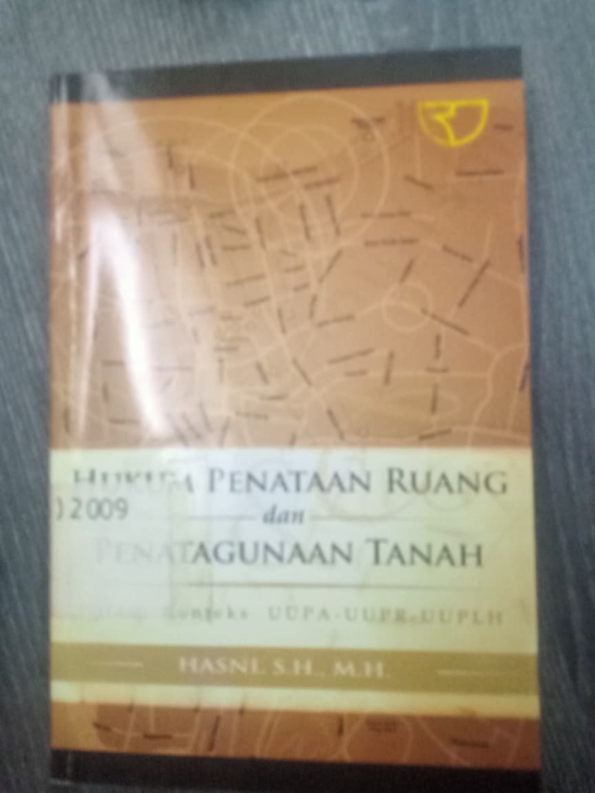 Cover Hukum Penataan Ruang Dan Penata Gunaan