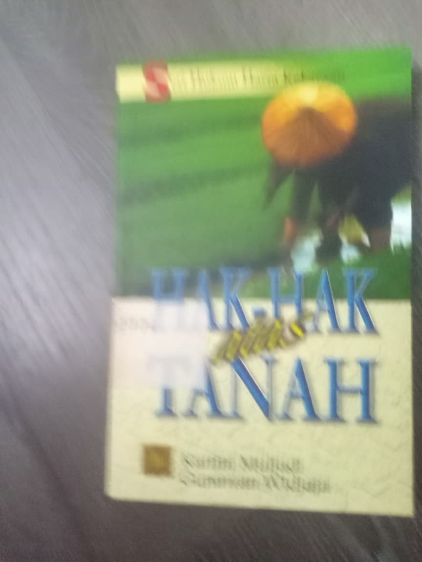 Cover Hak-hak Atas Tanah