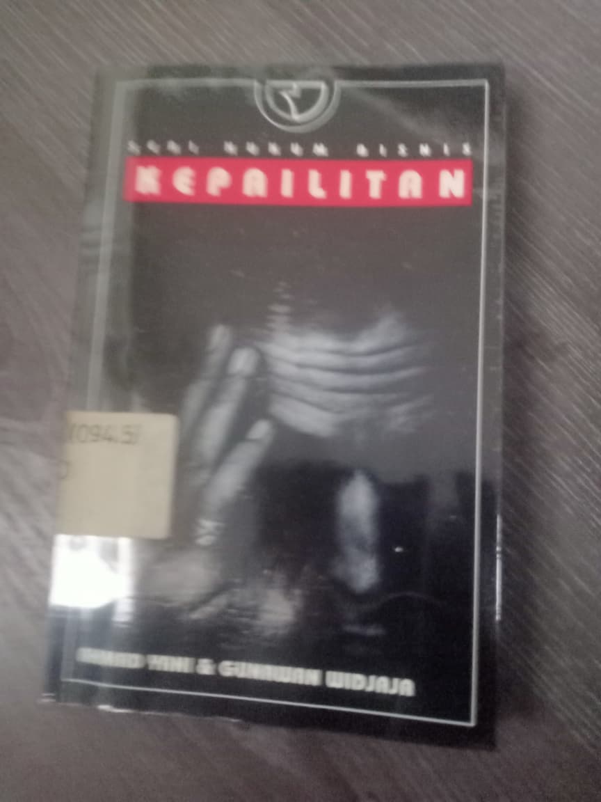 Cover Seri Hukum Bisnis Kepailitan