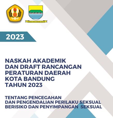 Cover Naskah Akademik dan Draft Rancangan Peraturan Daerah Kota Bandung Tahun 2023